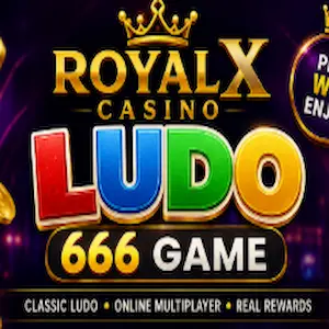 royal x casino ludo 666 game logo